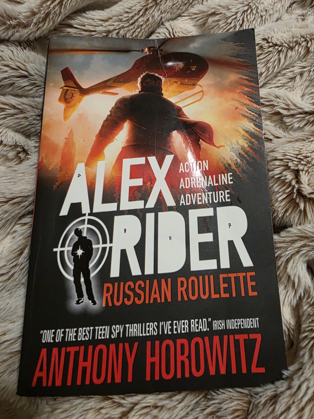 Alex Rider: Russian Roulette - Thriller Paperback (Black/Red)